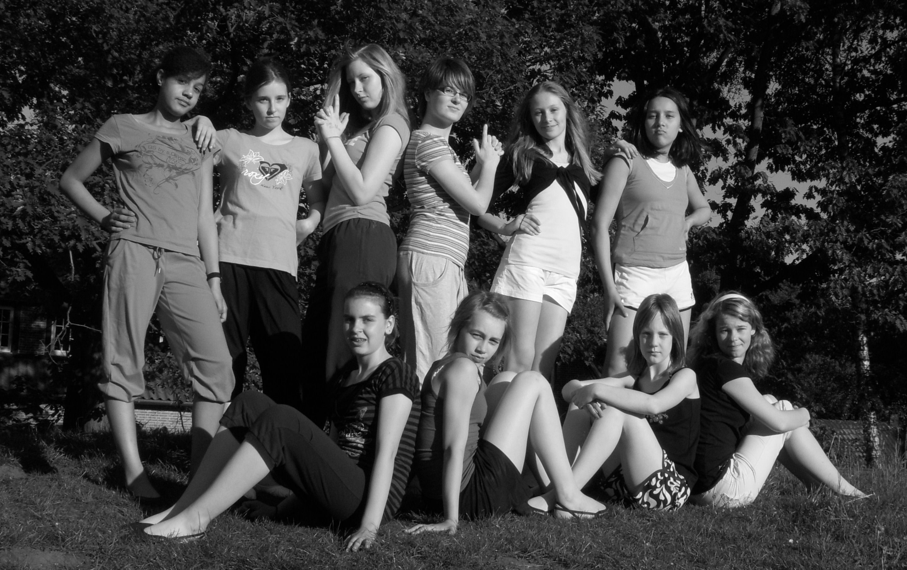 Gruppenbild Street Girls 2009